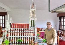 Praxíteles aumenta su colección de maquetas con la Iglesia Mayor de Ulm, la más alta del mundo