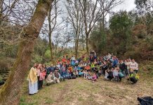 Nigrán estrena una ruta teatralizada de leyenda en el sendero de Os Matos-Río Táboas