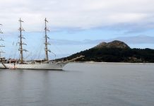 Los grandes veleros de la Tall Ships Race fondearán en las Cíes
