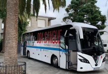 La unidad móvil de donación de sangre en O Rosal