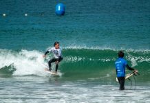 La cantera del surf gallego vuelve a brillar en Patos