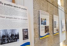 La exposición ‘Tu pueblo será mi pueblo’ sobre el museo judío de Odesa en Ucrania llega a Tui