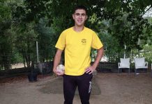 Ismael Torres, del club de bolos San Cibrán, Campeón de España de bolos celta juvenil