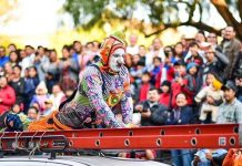 Karcocha, el arlequín urbano más famoso del mundo, este domingo en Nigrán