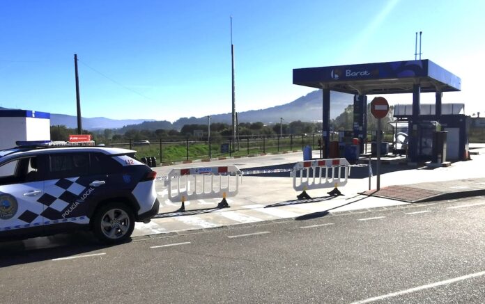 precinto gasolinera baratoil a guarda