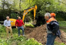 Gondomar mejora la red de saneamiento de los barrios de A Fraga y A Pasaxe