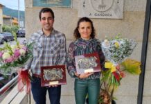 Julia Vaquero y Aser Estévez, homenajeados en su pueblo