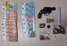 Detenido en Tui por tenencia ilícita de armas, receptación y delito de tráfico de drogas