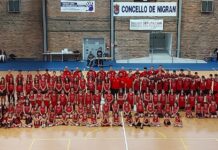 El Club Baloncesto Nigrán presentó a sus once equipos para esta nueva temporada