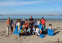 El CPI Arquitecto Palacios y el CEIP Mallón se suman a la ‘XII Jornada de Limpieza Simultánea de Playas’