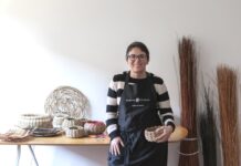 La cesteira porriñesa Julia de la Cal opta a los Premios Nacionales de Artesanía