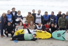La Praia de Patos acoge el Campeonato de España de Surf Adaptado