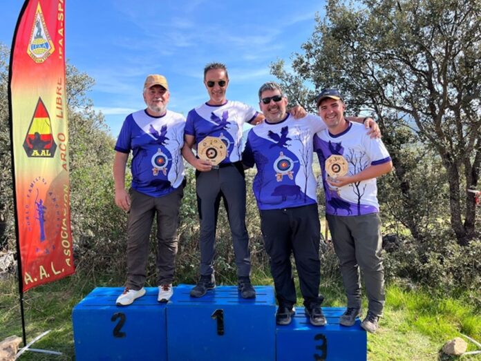 Manuel González García, del Club Arco Trasno de Tomiño, campeón de España de tiro con arco