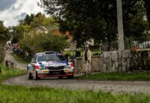 Alberto Meira logra una de sus mejores victorias en un complicado Rallye San Froilán