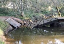 El Concello do Rosal rechaza la información “falsa” difundida sobre la reparación del puente de Eiras