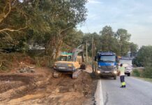 Inician los trabajos para dotar a Parada de una senda peatonal