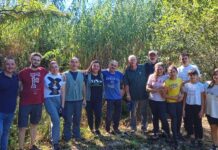 Segunda jornada de restauración ambiental en el Río Couso