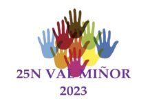 Concentración en A Ramallosa con motivo del Día Internacional Contra la Violencia de Género