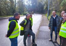 En marcha las obras de ampliación de la red de saneamiento en Mosende
