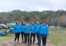 Cinco medallas para los Teixugos en el Campeonato Galego de Eslalon