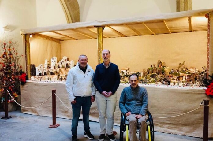 Belen artesal en movimiento baiona