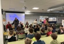 Encuentro intergeneracional en el CEIP Humberto Juanes