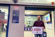 “Hace diez años que repartimos el Gordo y ahora un quinto”