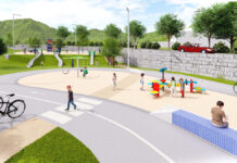 Tui ejecuta la nueva área lúdico recreativa en Chans do Carrasco