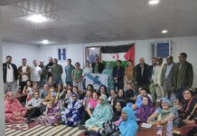 O Rosal visita los campamentos saharauis en Tindouf
