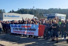 O persoal de BorgWarner mobilízase polo incumprimento do convenio e do plan de igualdade