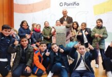Escolares do Porriño coñecen o seu concello a través da lingua