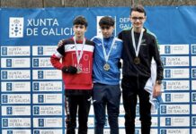 Plata y bronce para el Atletismo Trega de Tomiño en la final del Campeonato Gallego de Cross