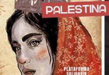 O Val Miñor envórcase en apoio a “Arte por Palestina»