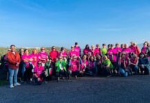 Marcha nórdica y ruta con charla en Baiona con motivo del Día Mundial contra el Cáncer