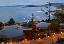 O Carme Baiona sortea una noche con desayuno para dos personas en el Glamping do Mar