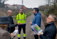 En marcha la transformación del entorno del Louro en la mayor zona verde y de ocio de O Porriño