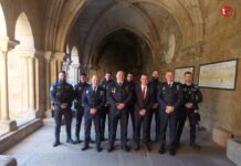 La Policía Local de Tui honra a su patrona, la Virgen de la Candelaria