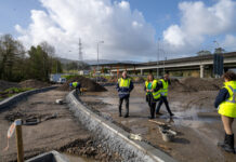 Las obras del aparcamiento disuasorio de Nigrán avanzan a buen ritmo