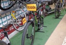 Investigan a un individuo por el hurto de una bicicleta valorada en 700 euros en O Porriño