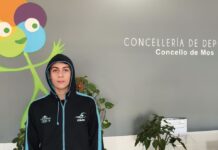 El tomiñés Marcos Garabatos debuta con la Selección Gallega de Natación con 4 mejores marcas personales