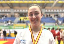 La guardesa Noa González Da Costa, Subcampeona de España Junior de Judo