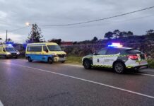 Una salida de vía deja una persona herida en Oia