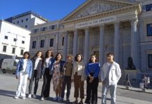 Cayetana Guede pone voz a Nigrán en el Congreso de los Diputados