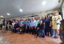 Comida de confraternidad para celebrar el 25 aniversario del Club Náutico Bahía de Baiona