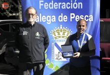 El tudense Alejandro Fontán logra el Campeonato Gallego de Pesca con Caña