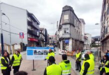 Los trabajos de humanización de las calles Progreso y Buenos Aires finalizarán este mes de abril