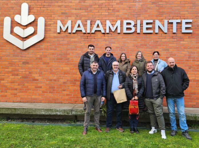 Tomiño mira a Portugal para conocer los sistemas de recogida de residuos y su posterior tratamiento