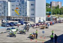 350 alumnos visitan la Comandancia de la Guardia Civil