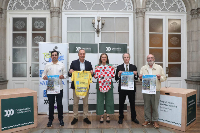 A Deputación apoia a Volta Ciclista ao Baixo Miño patrocinando o seu maillot de montaña