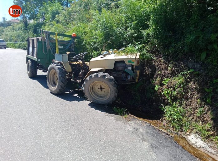 accidente de tractor gondomar